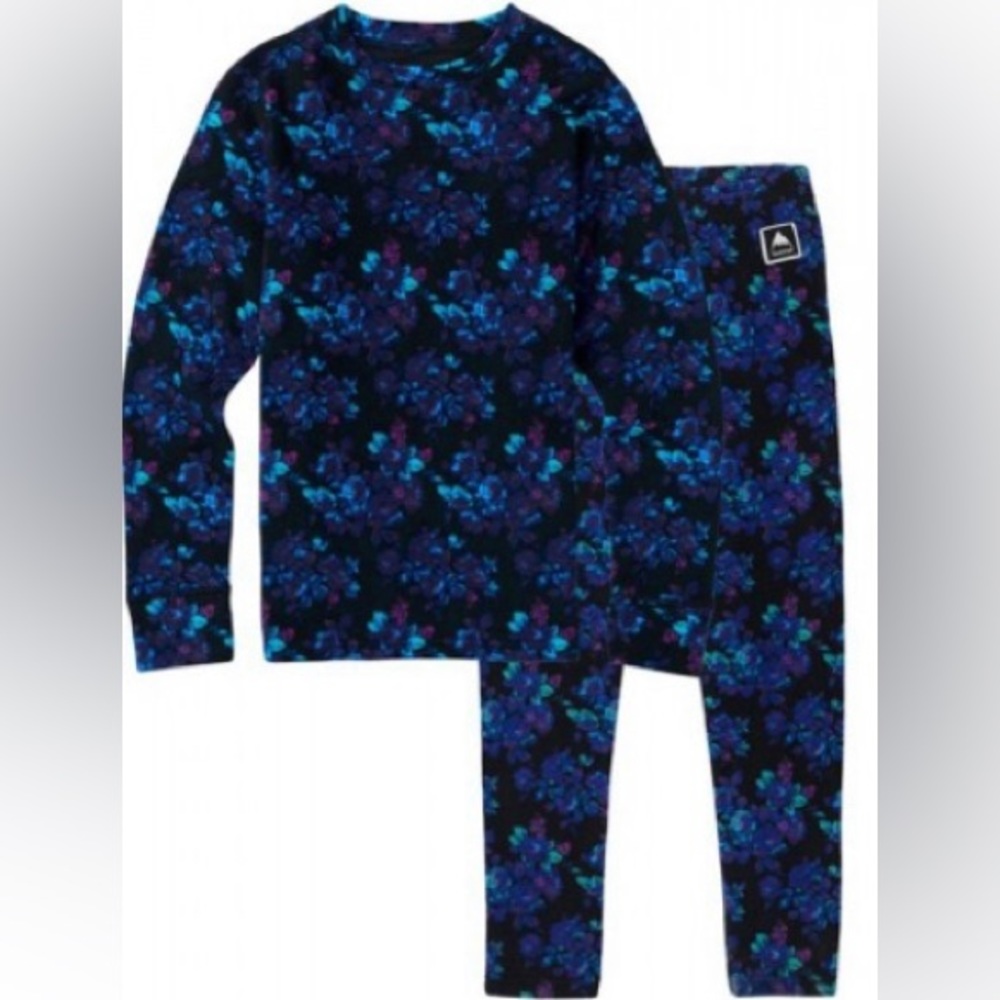 Youth Burton Lightweight Fleece Winter Base Layer Set(Top and Bottom)